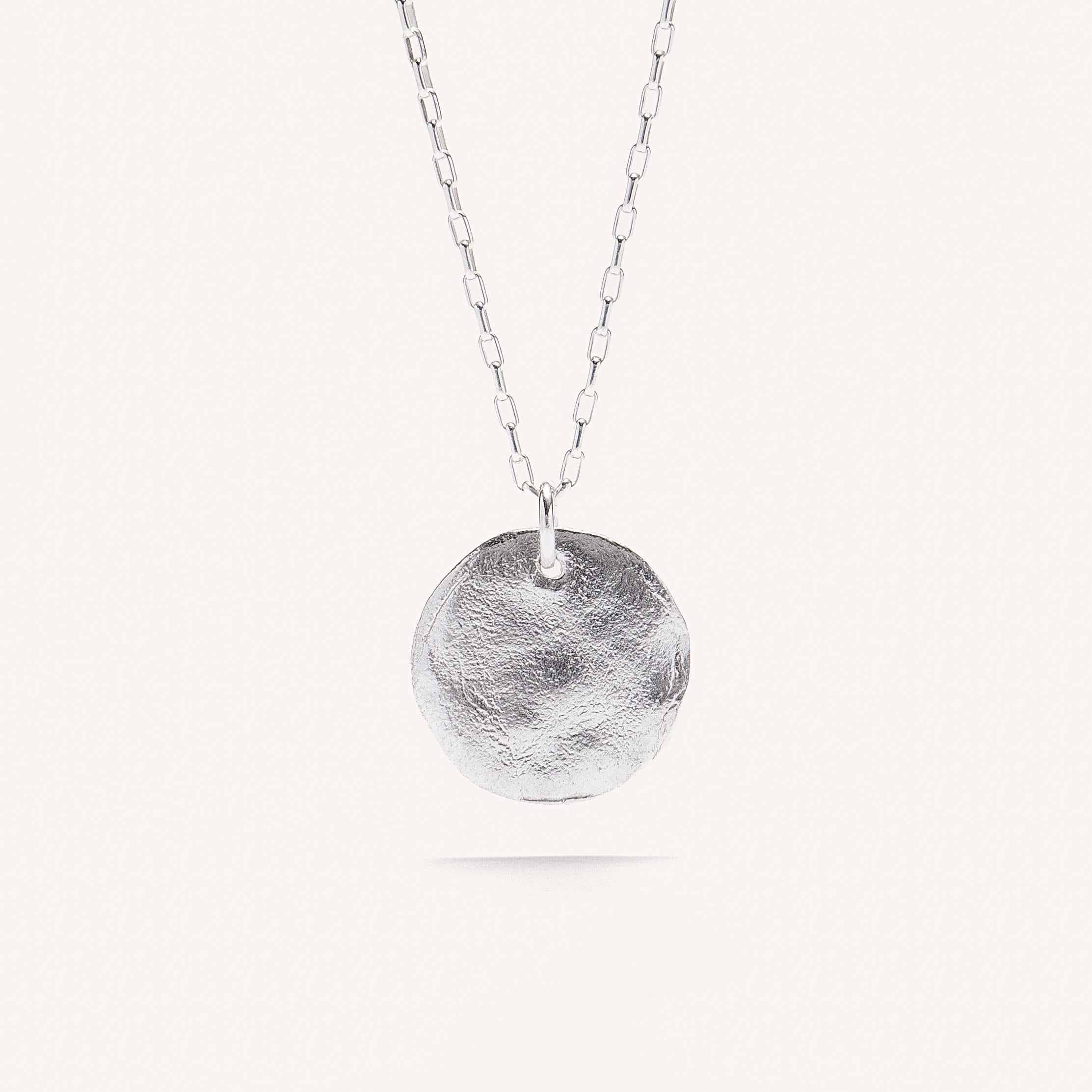 Silver Necklace "Classic Fingerprint"