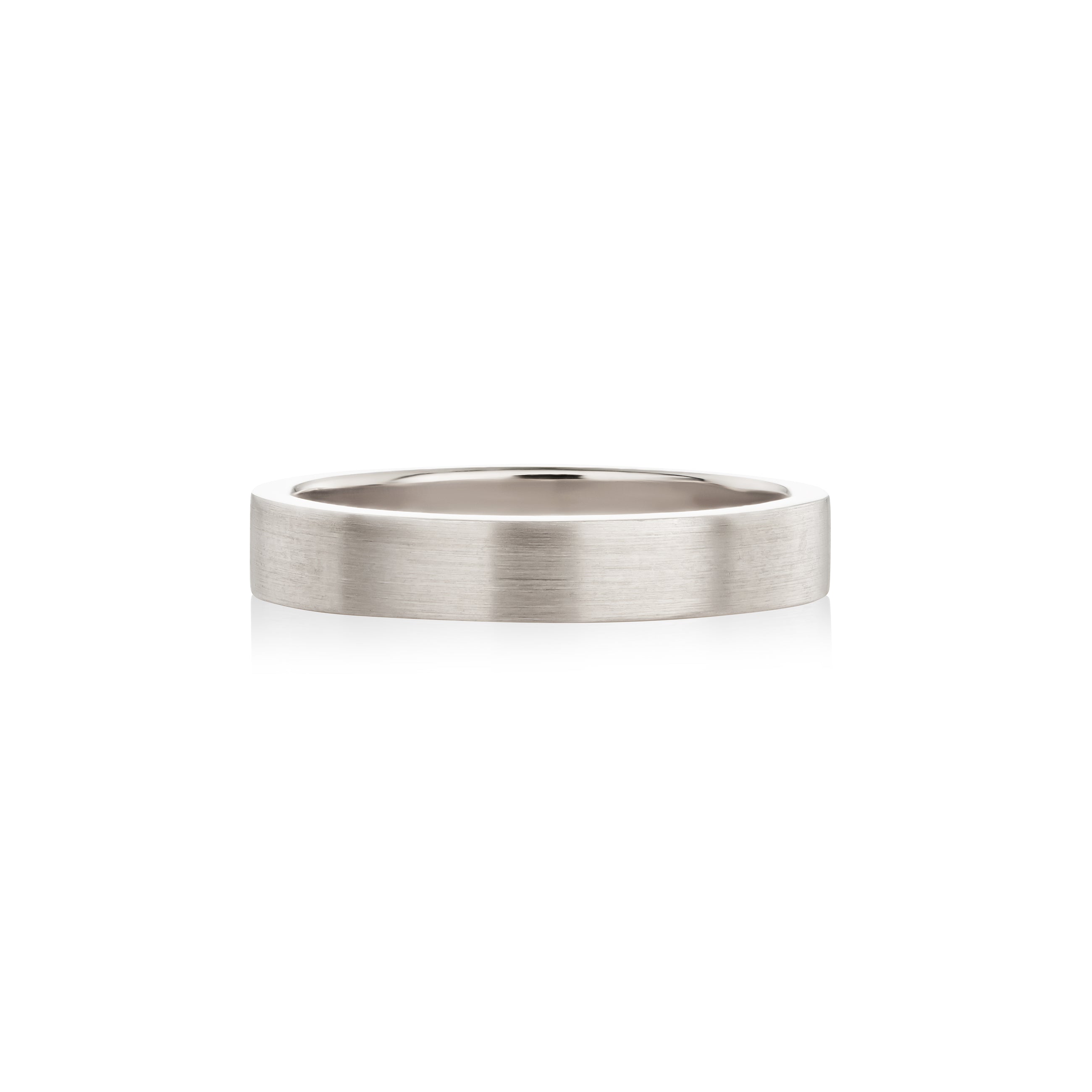 White Gold Wedding Ring for Her