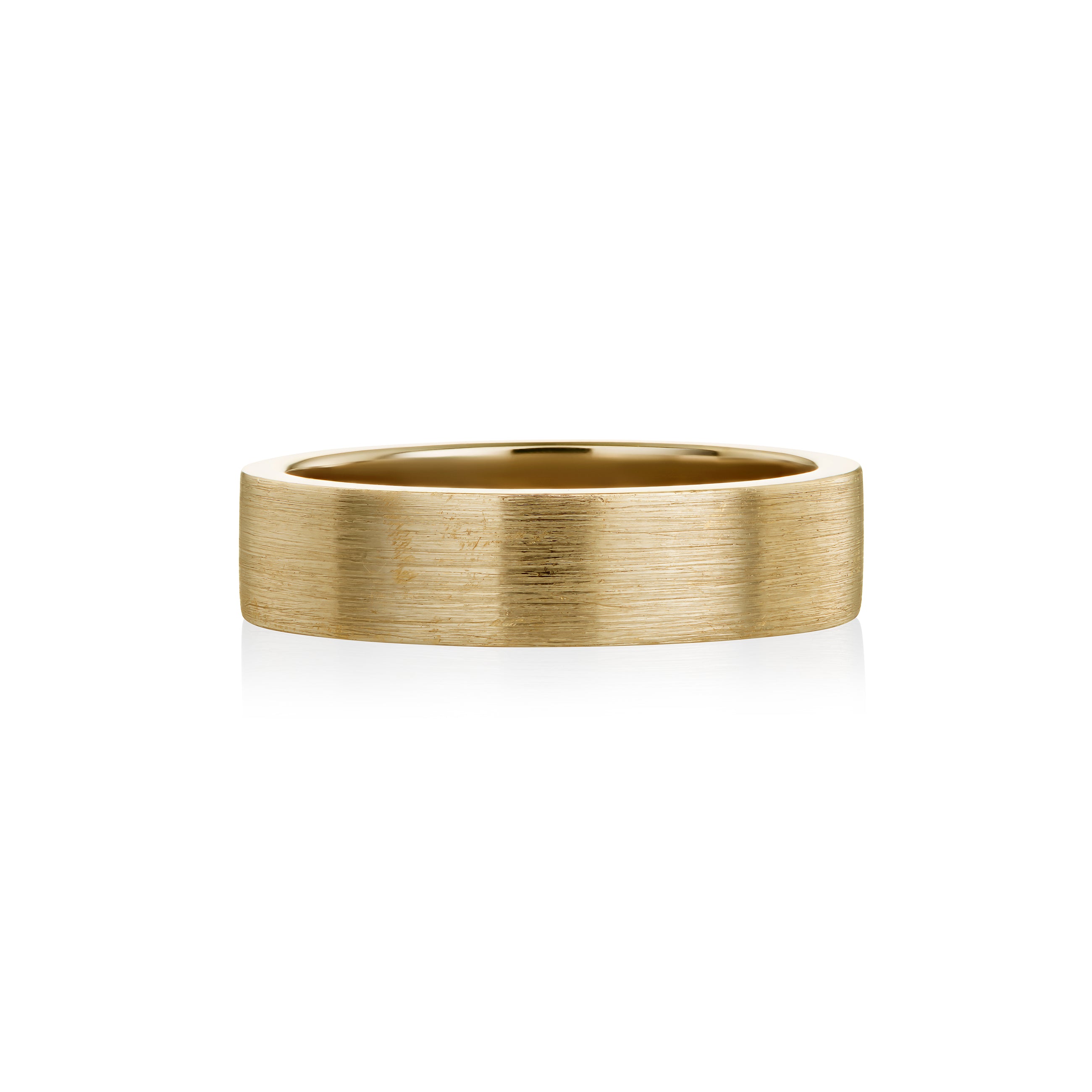 Yellow Gold Wedding Ring for Him