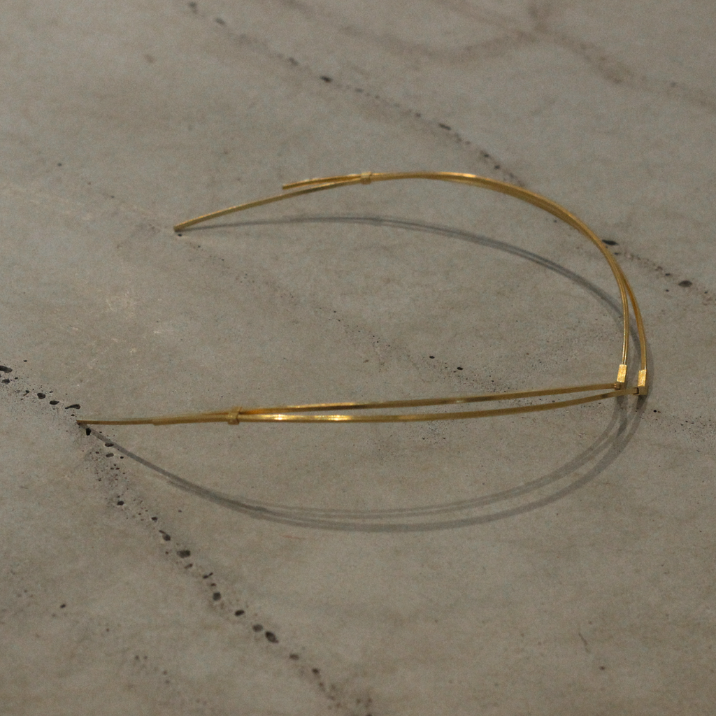 Gold-plated Silver Head Piece