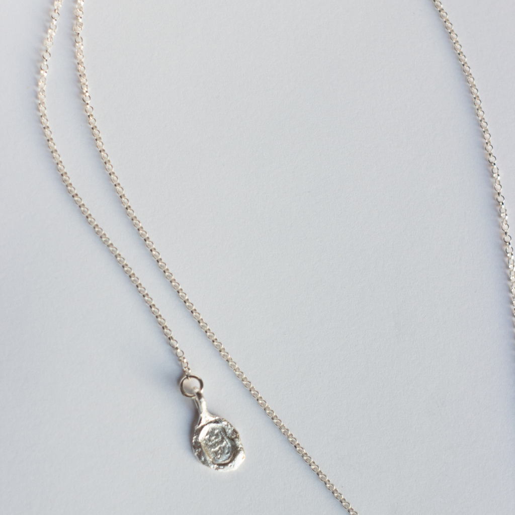 Silver Necklace "Wish"