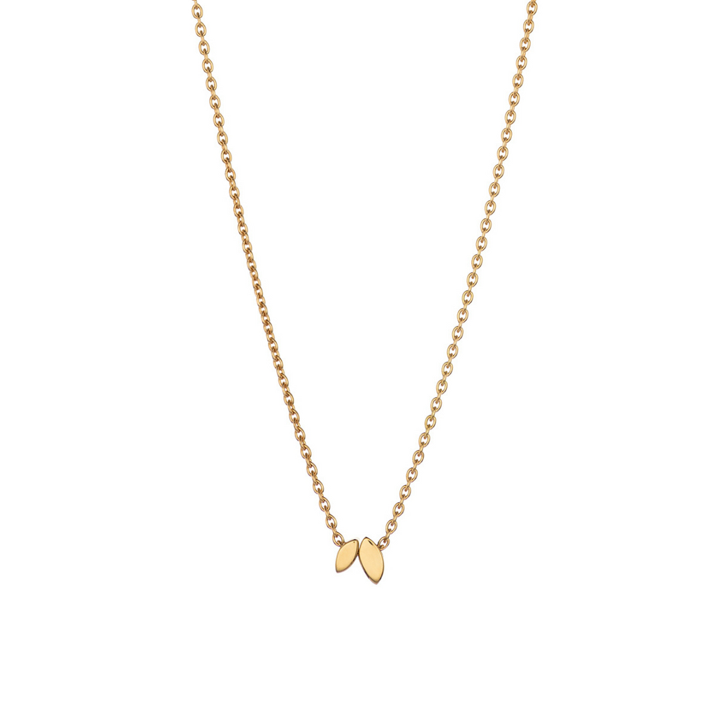 18k Yellow Gold Necklace "Flora"