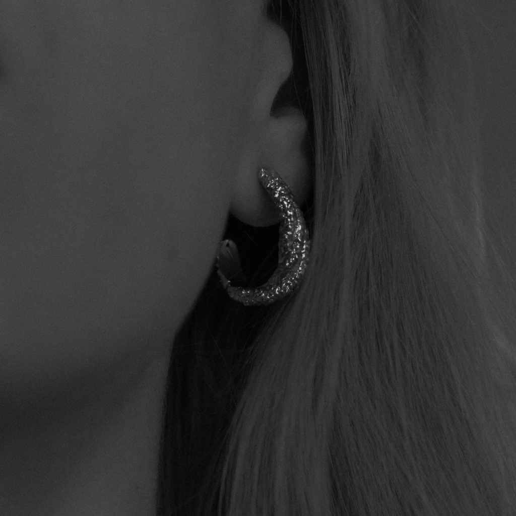 Silver Earrings "Coral Meadow"