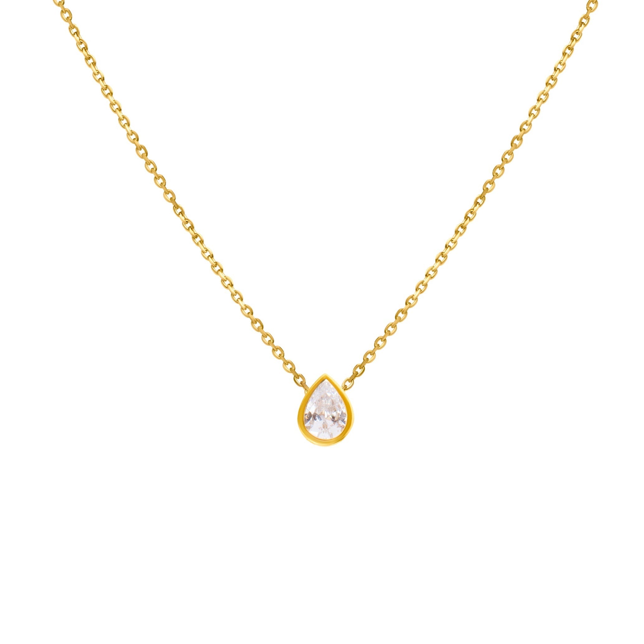 Gold Plated Silver Necklace "Seraphina"