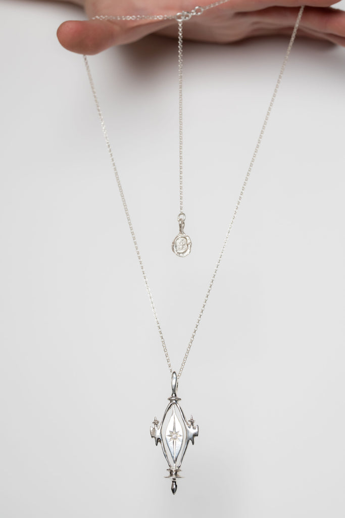 Silver Necklace "Tu ~~~ Yo"