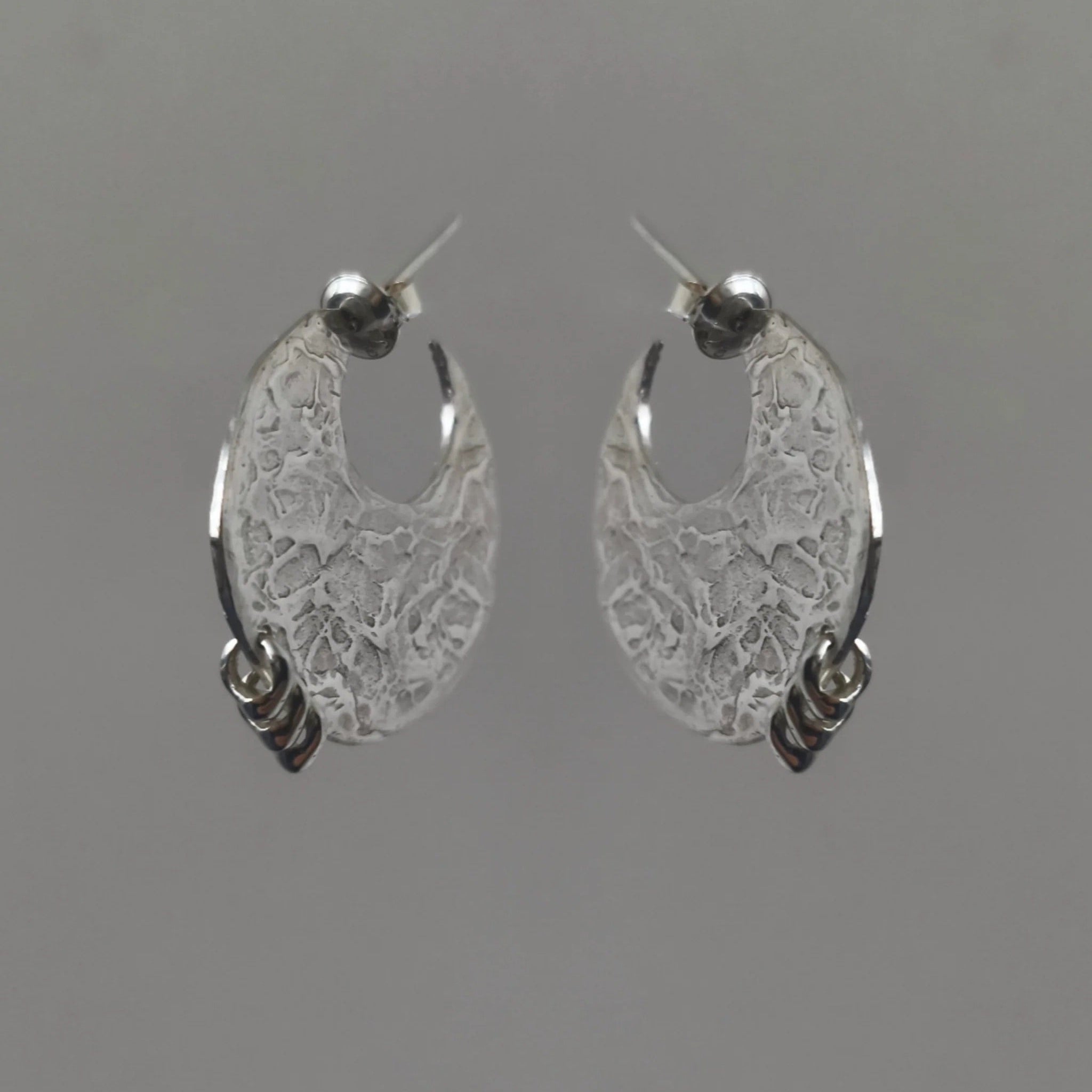 Silver Earrings "Lunas"