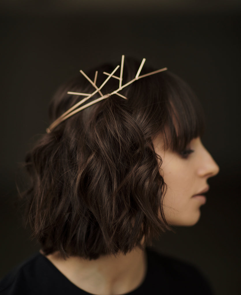 Gold-plated Head Piece AERIE