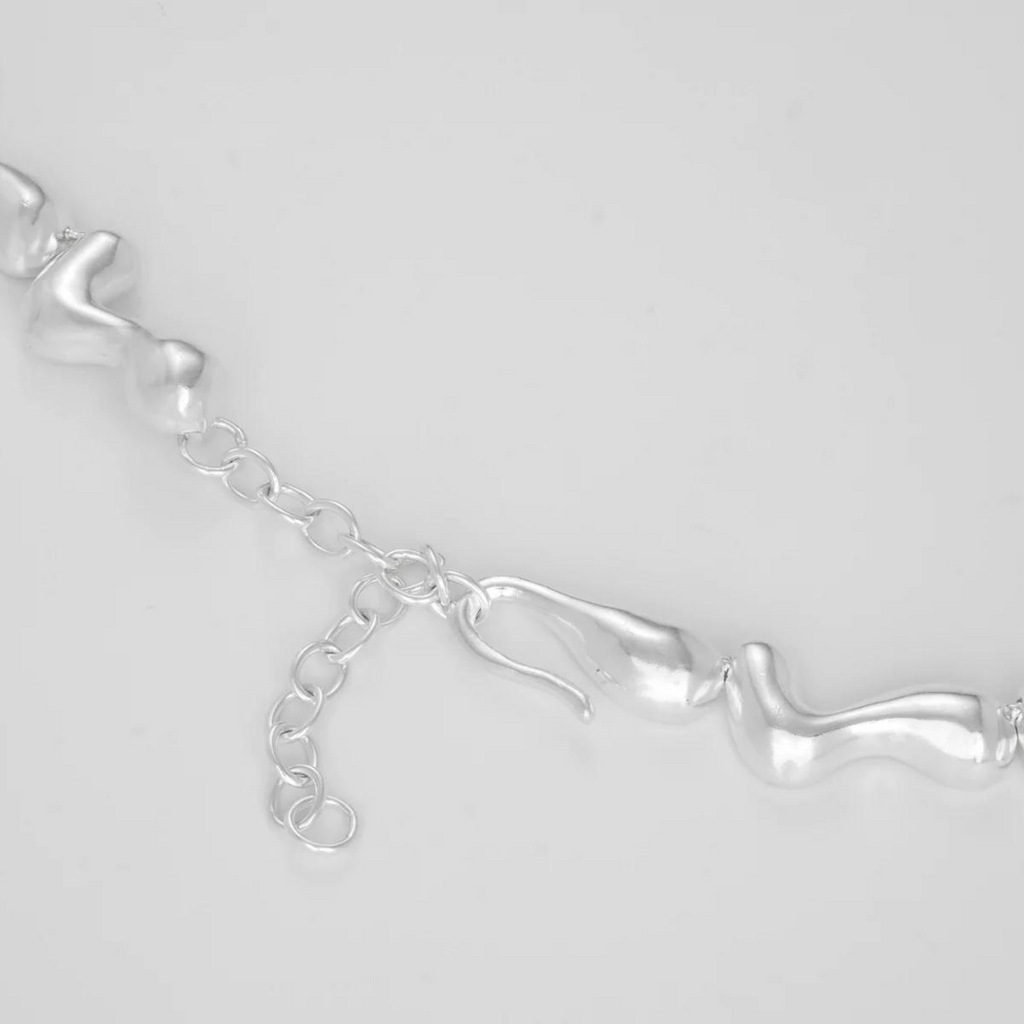 Silver Necklace "The Wandering Clouds"