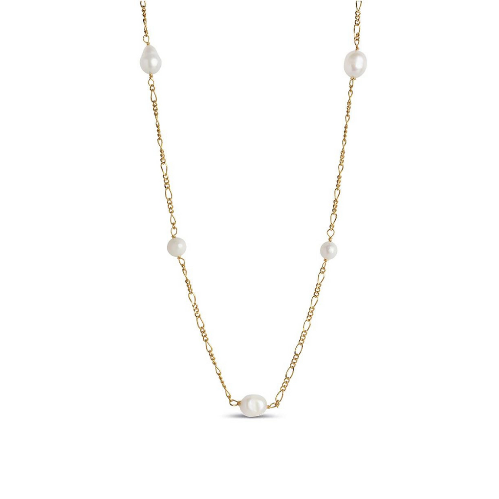 18K Gold Plated Silver Necklace "Brielle"