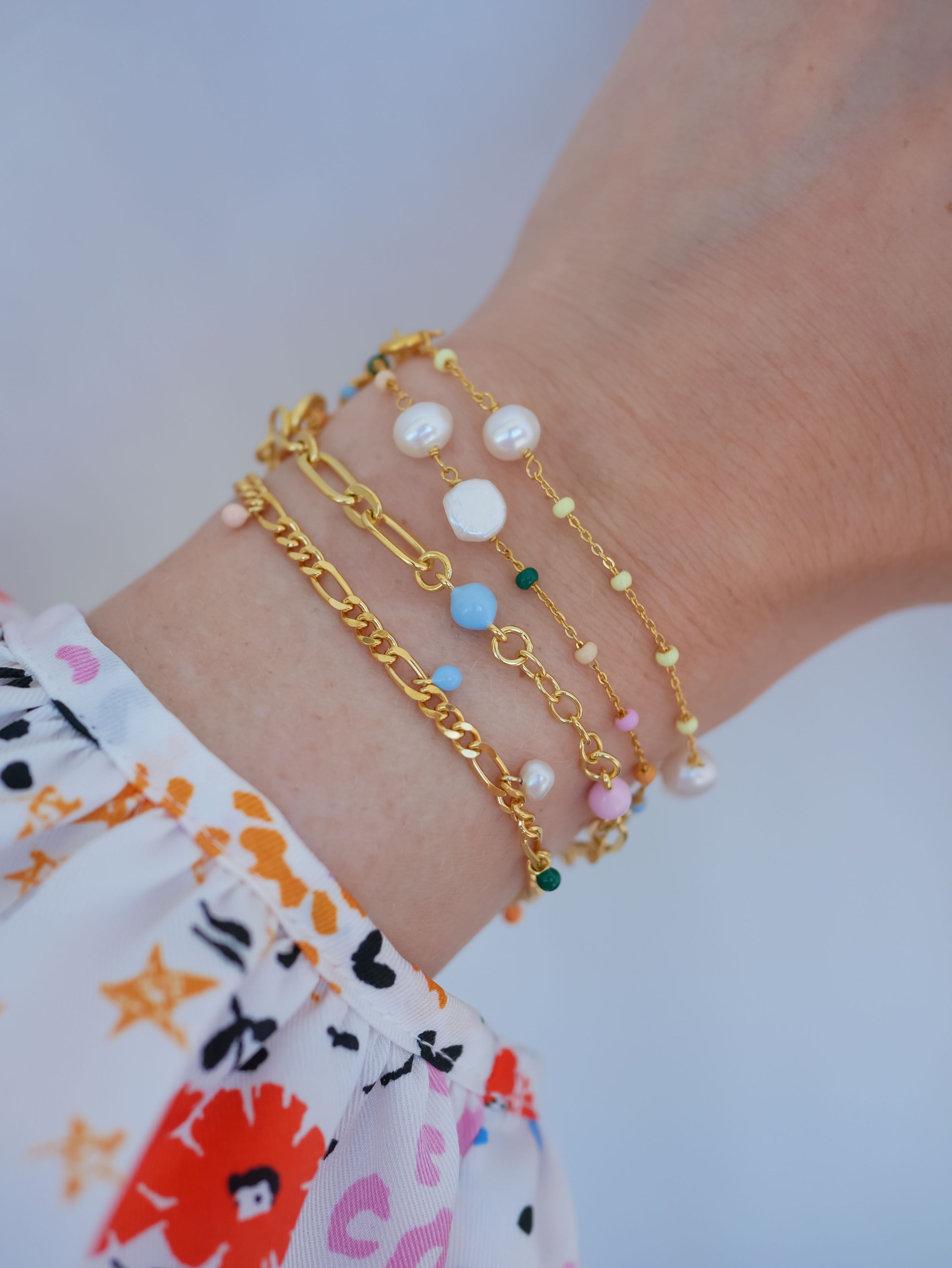 Gold Plated Silver Bracelet "Vigga"