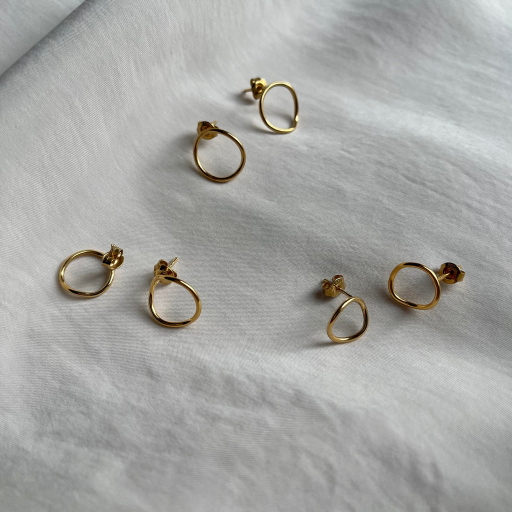 Gold Plated Small GYPSY Earrings