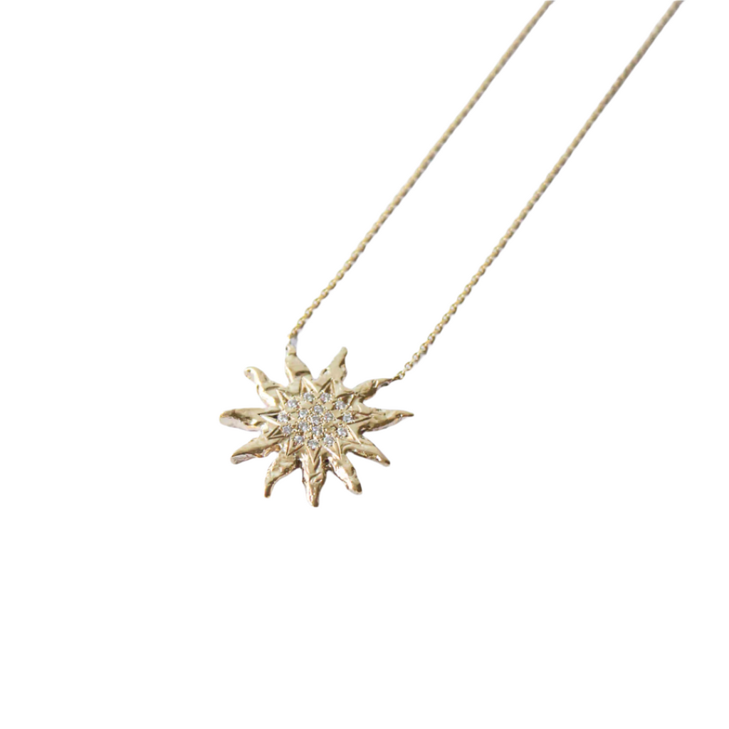 Yellow Gold & Diamond Necklace