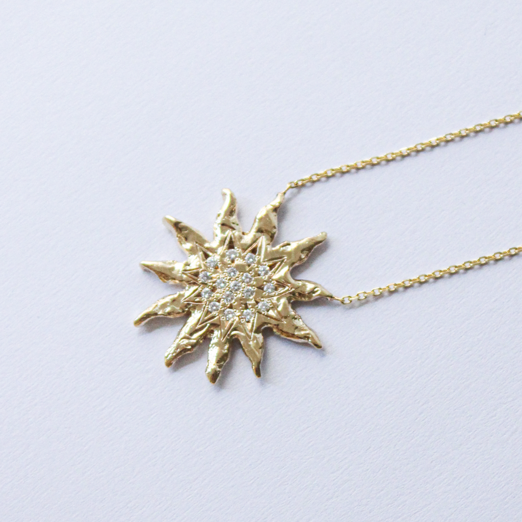 Yellow Gold & Diamond Necklace