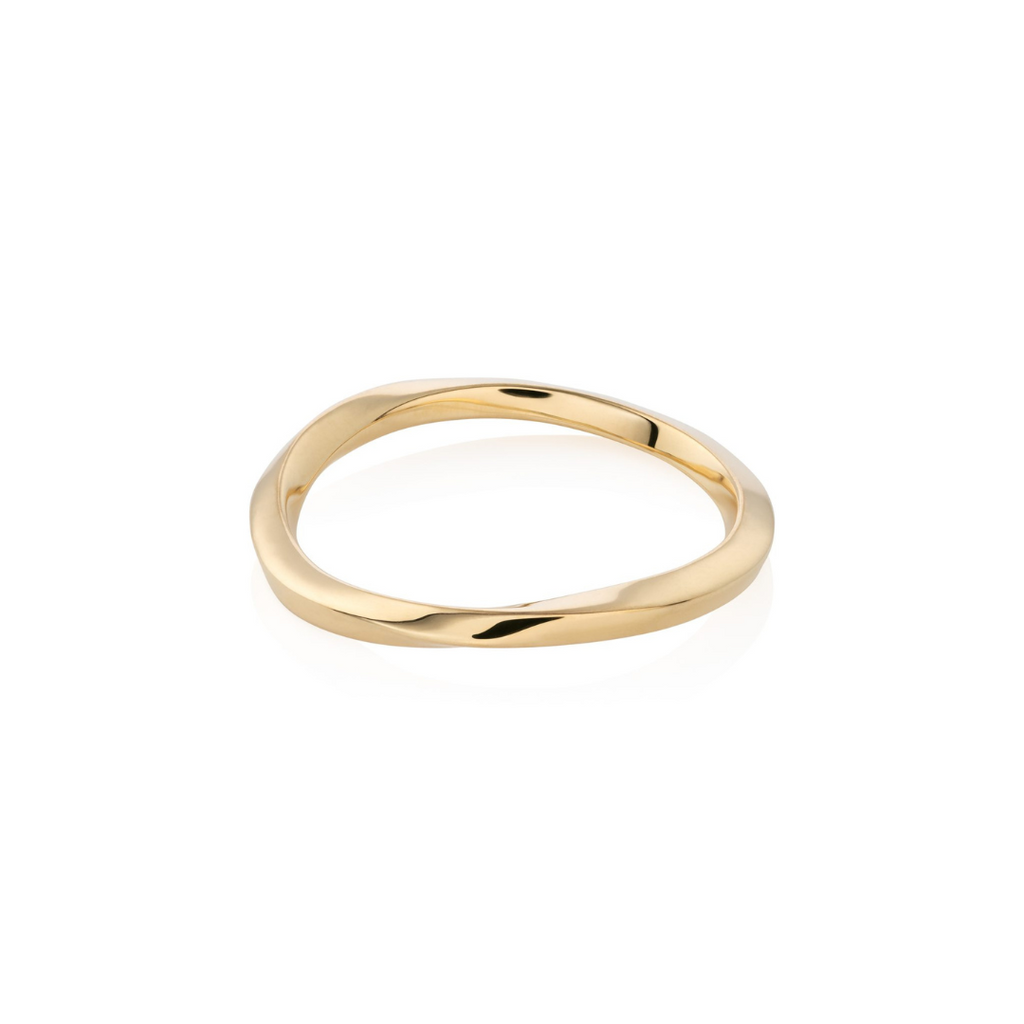 18k Yellow Gold Ring "Twig"