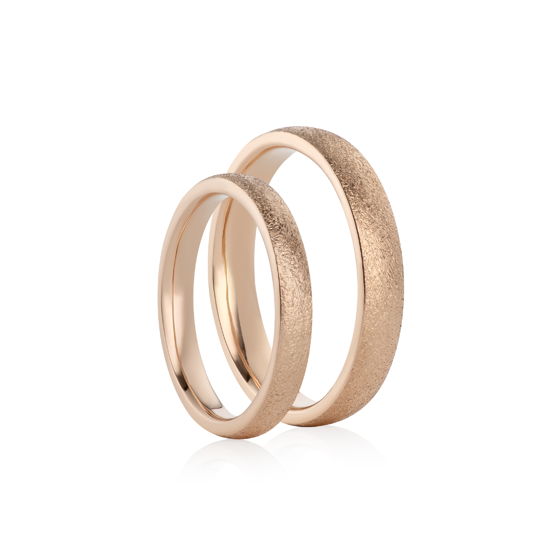 Rose Gold Wedding Ring for Him