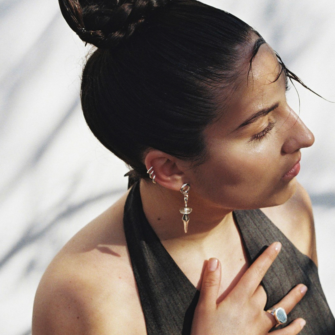 Silver Ear Cuff