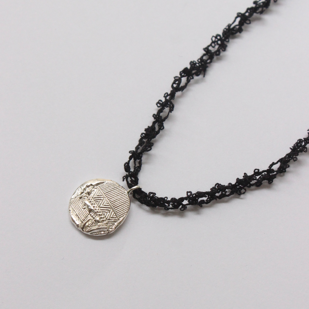 Silver Necklace "Mystical Medallion"