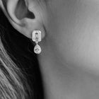 Gold Plated Silver Earrings "Seraphina"
