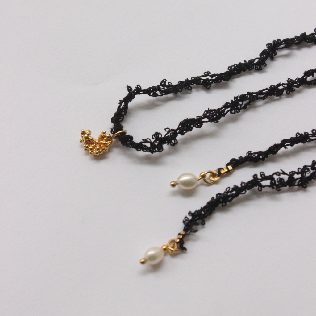 Gold Plated Silver Necklace "Tell it To My Gold Heart"