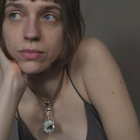 Silver Necklace "Circulating Poem"