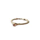 Yellow Gold Ring with Cognac Diamond