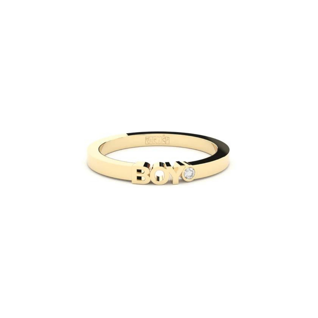 Yellow Gold Ring "Boy"