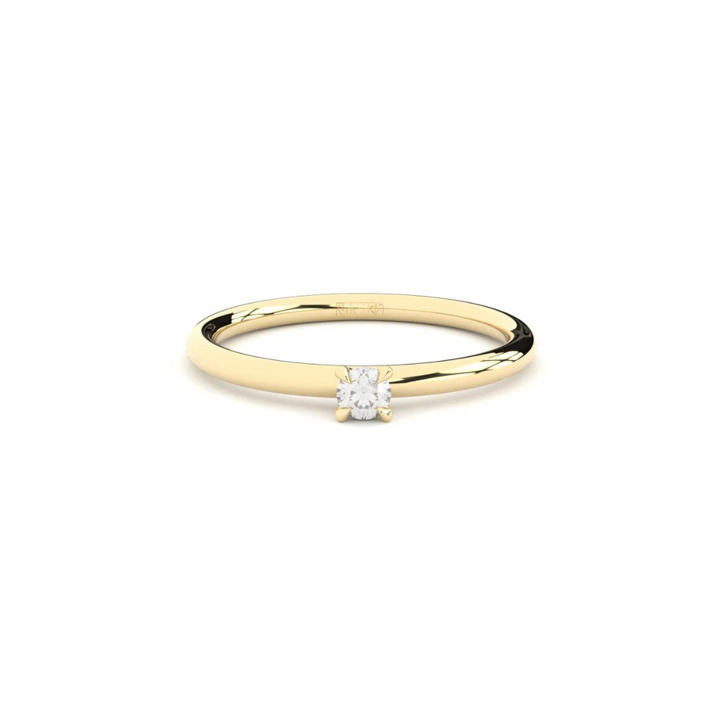 Yellow Gold Ring "Duo Petite"