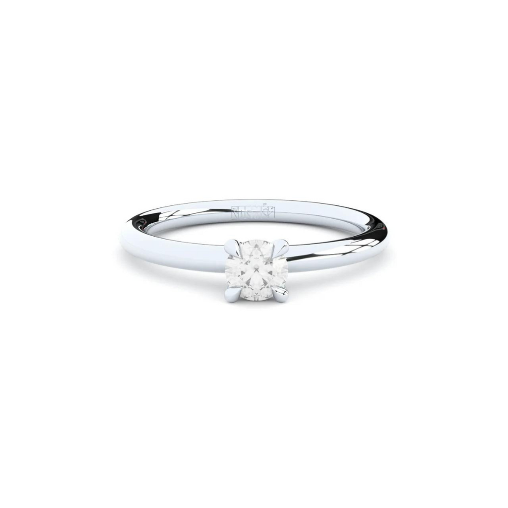 White Gold Ring "Duo4"