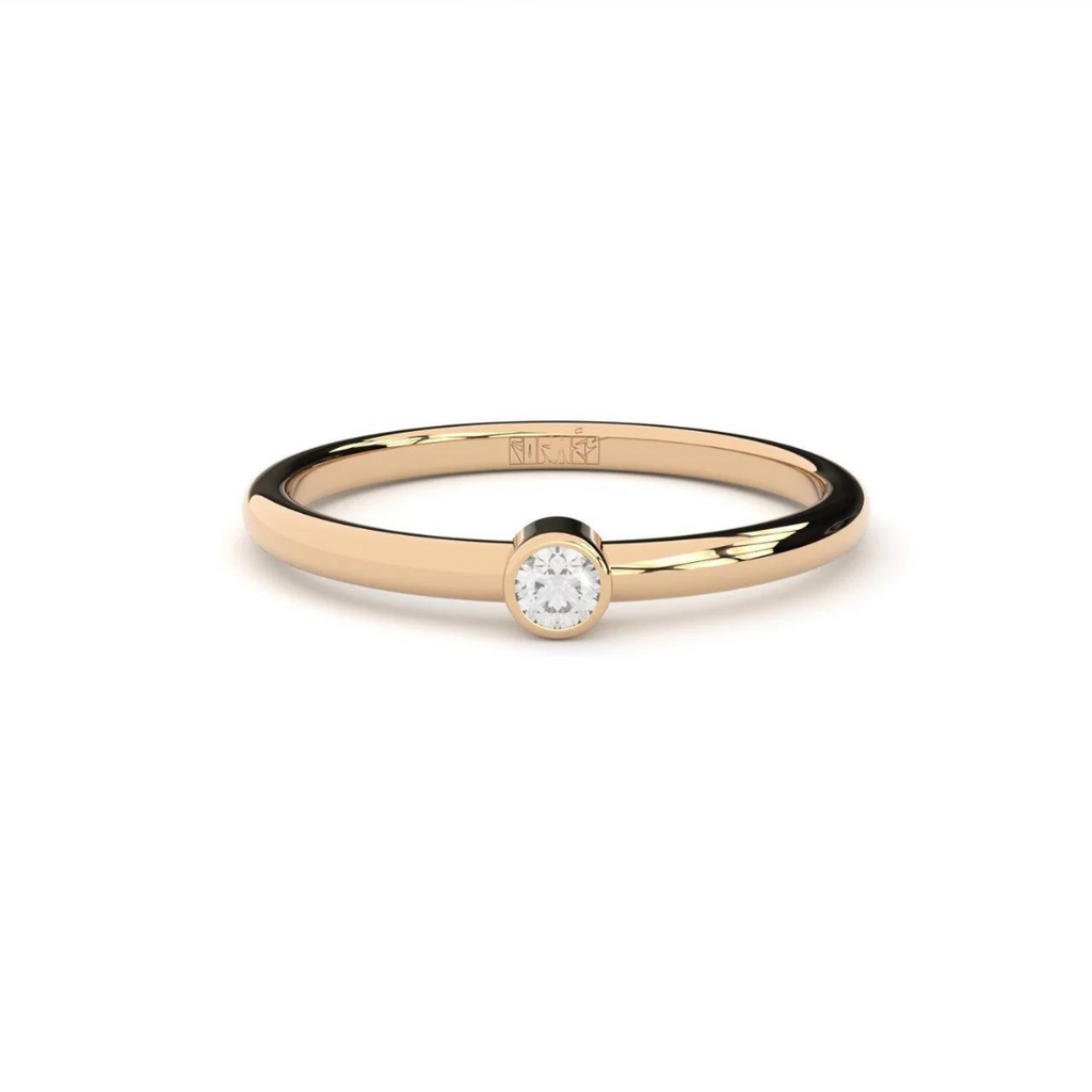 Yellow Gold Ring "Petite Simplicity"