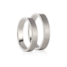 White Gold Wedding Ring for Her