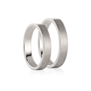 White Gold Wedding Ring for Her