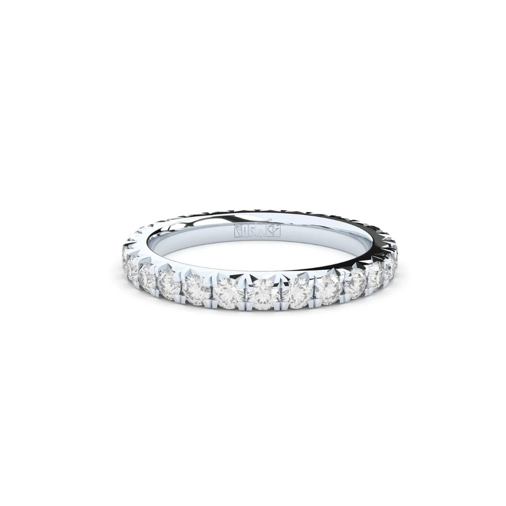 White Gold Ring "Petite Grace Eternity" (2,4 mm)