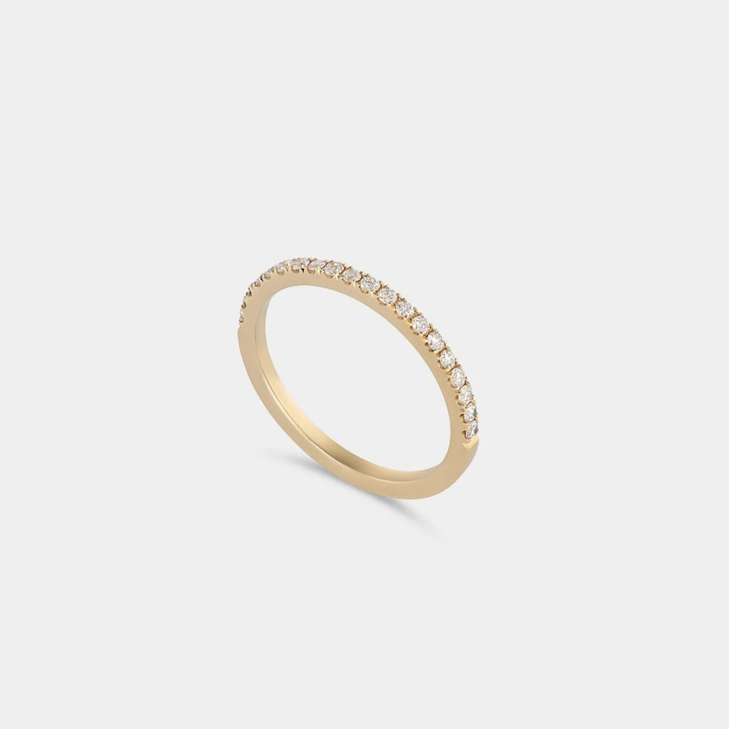 Yellow Gold Ring "Eclipse"