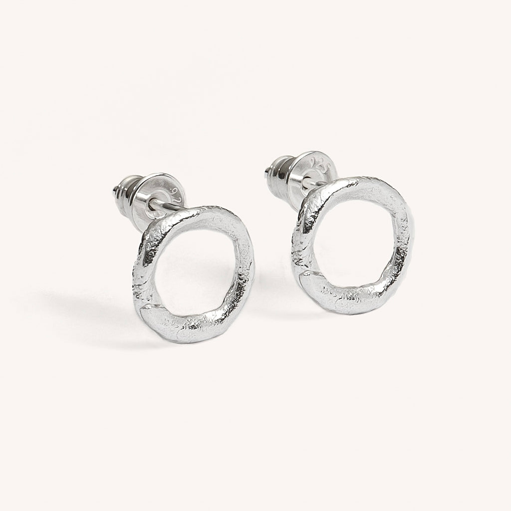 Silver Earrings "Circle" (mini)