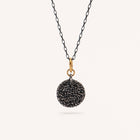 Gold Plated / Oxidized Silver Necklace "Bespoken"
