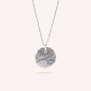 Silver Necklace "Fingerprint"
