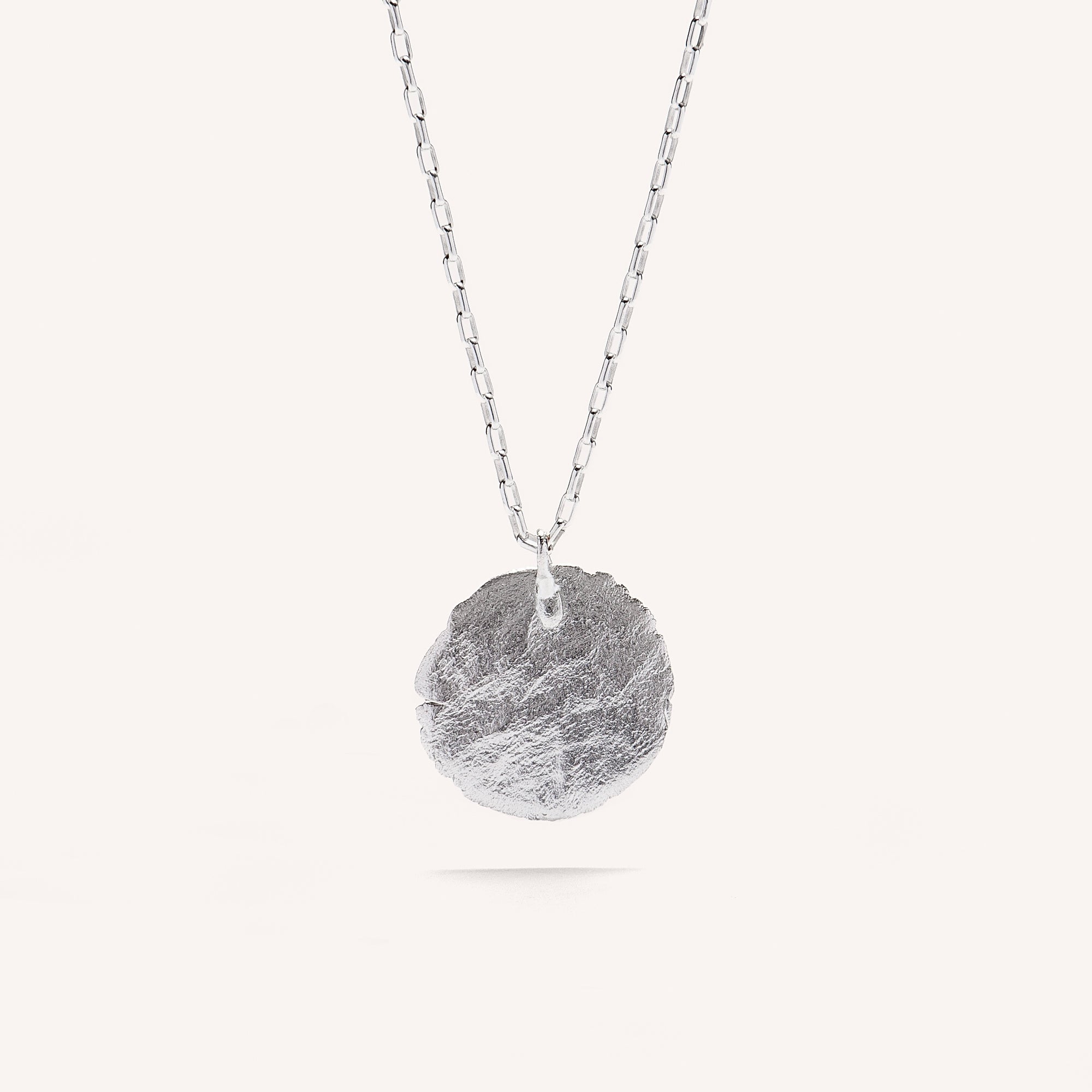 Silver Necklace "Fingerprint"
