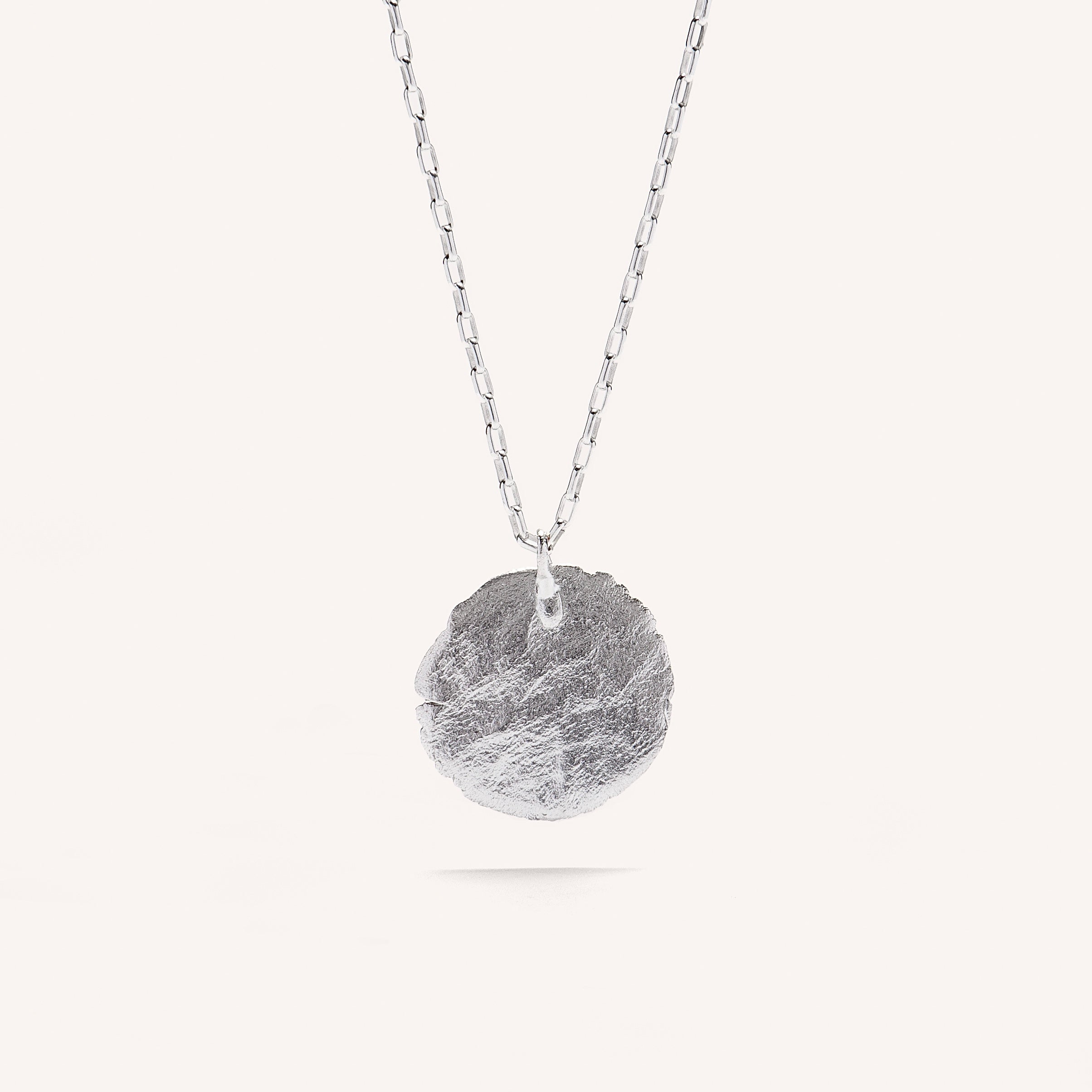 Silver Necklace "Fingerprint"