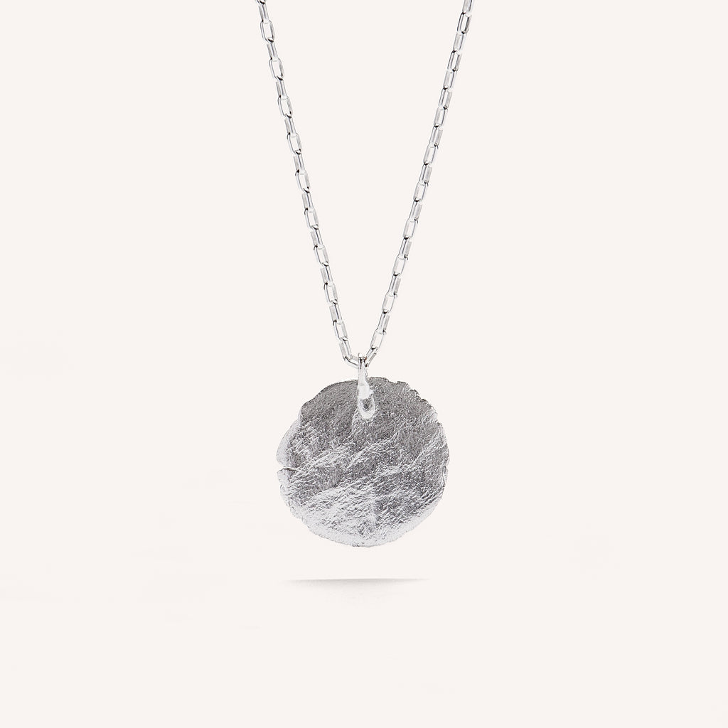 Silver Necklace "Fingerprint"