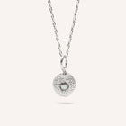 Silver Necklace with Pearl "Hide Freshwater Mini"
