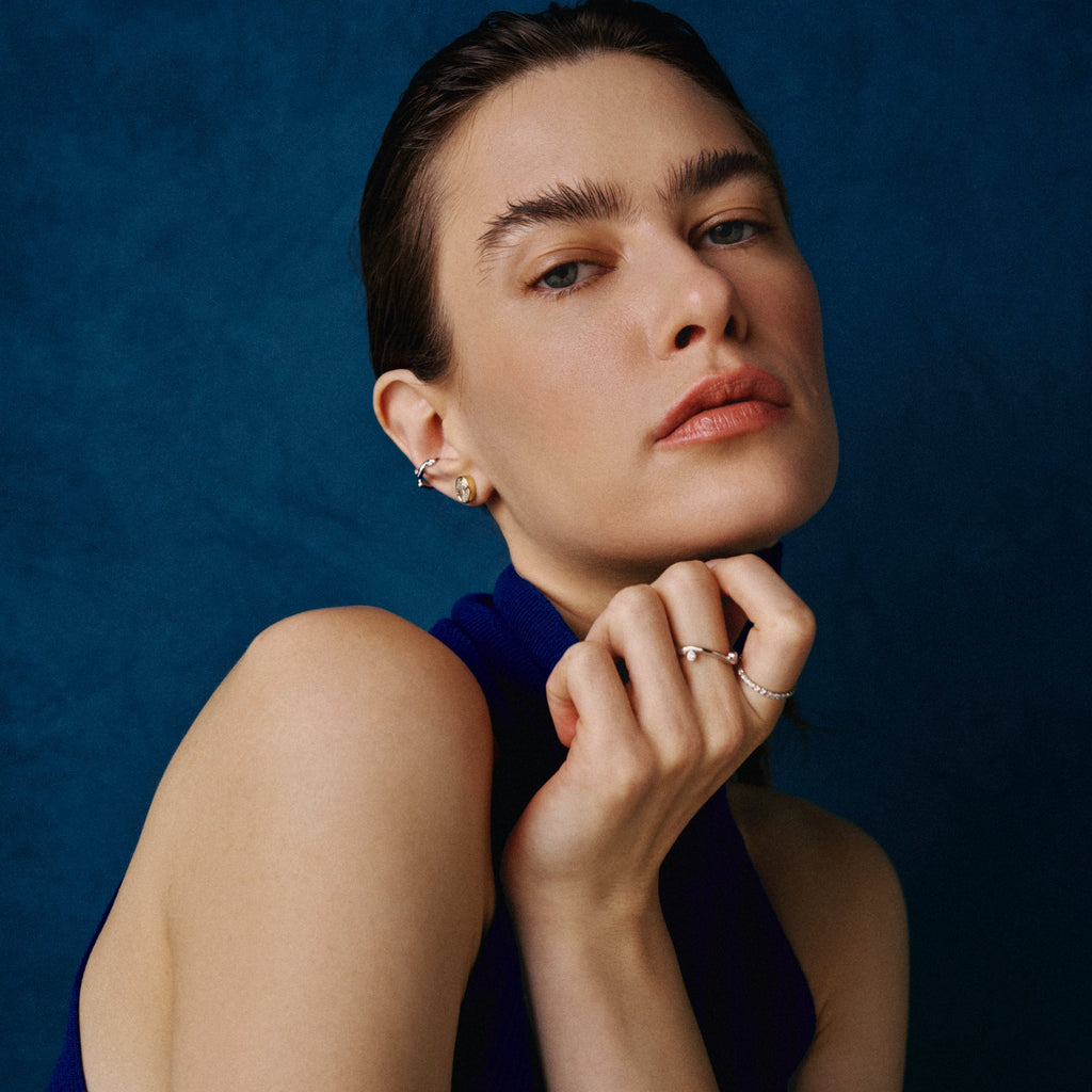 Geltono aukso žiedas „Bare Souls. Sole Shank“