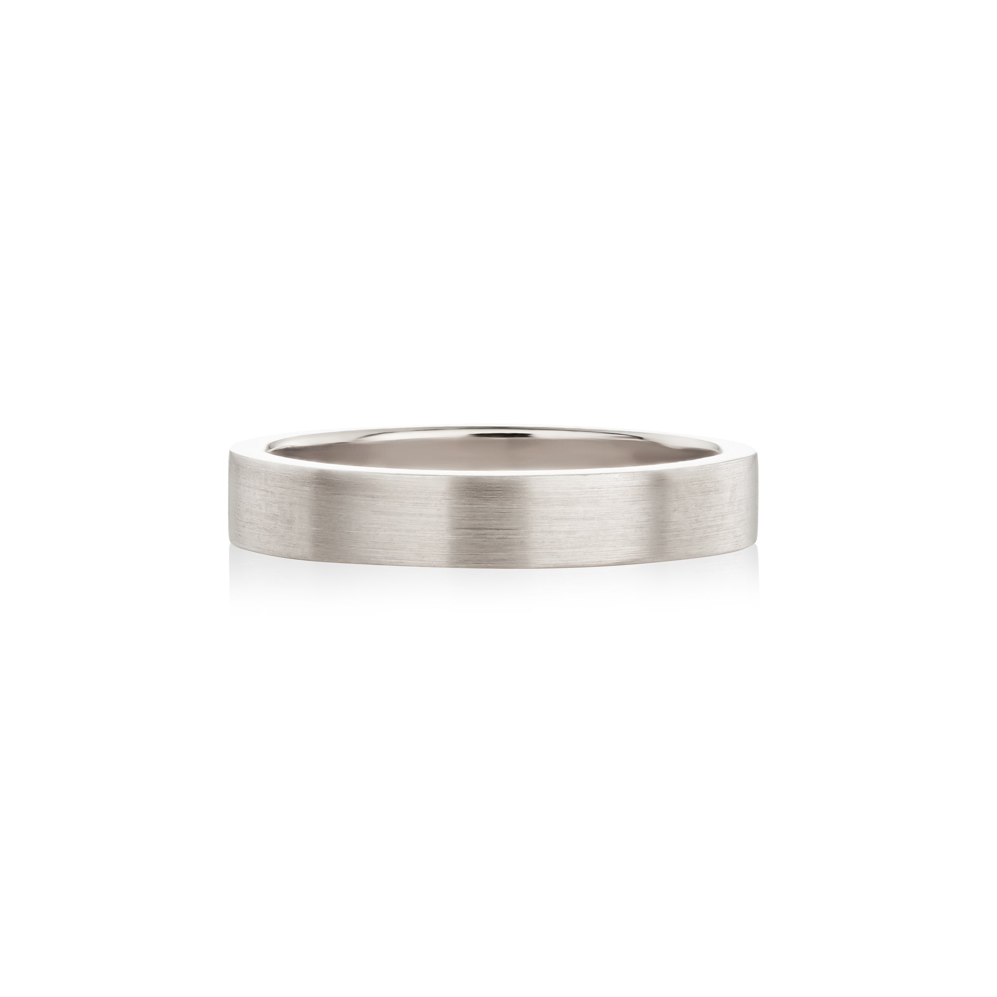 White Gold Wedding Ring for Her