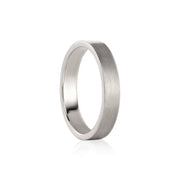 White Gold Wedding Ring for Her