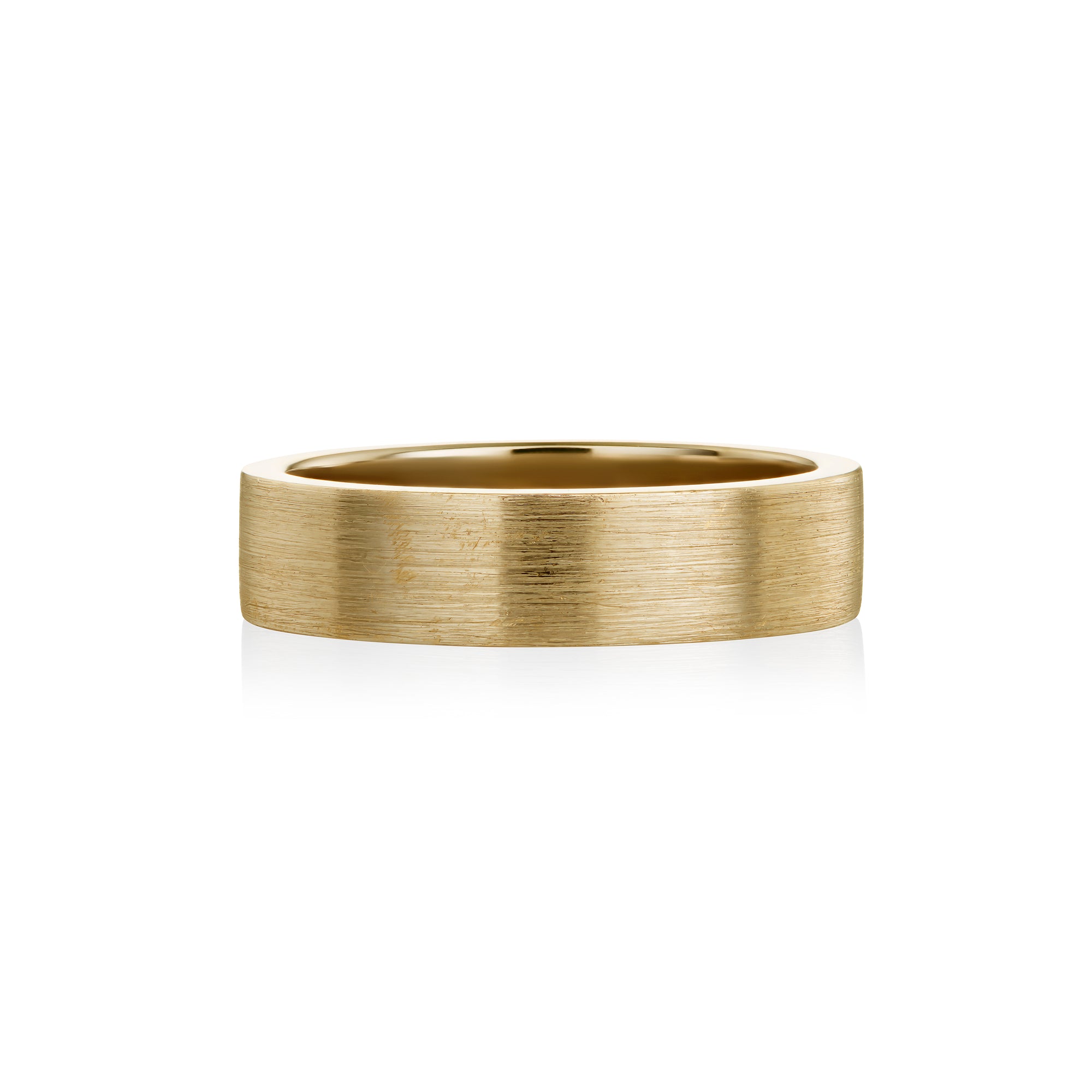 Yellow Gold Wedding Ring for Him