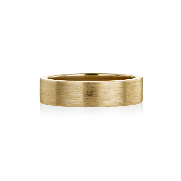 Yellow Gold Wedding Ring for Him
