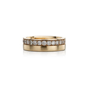 Yellow Gold & Diamonds Wedding Ring for Her