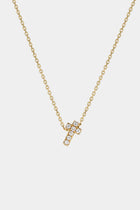 Yellow Gold Necklace with Diamonds "Divine"