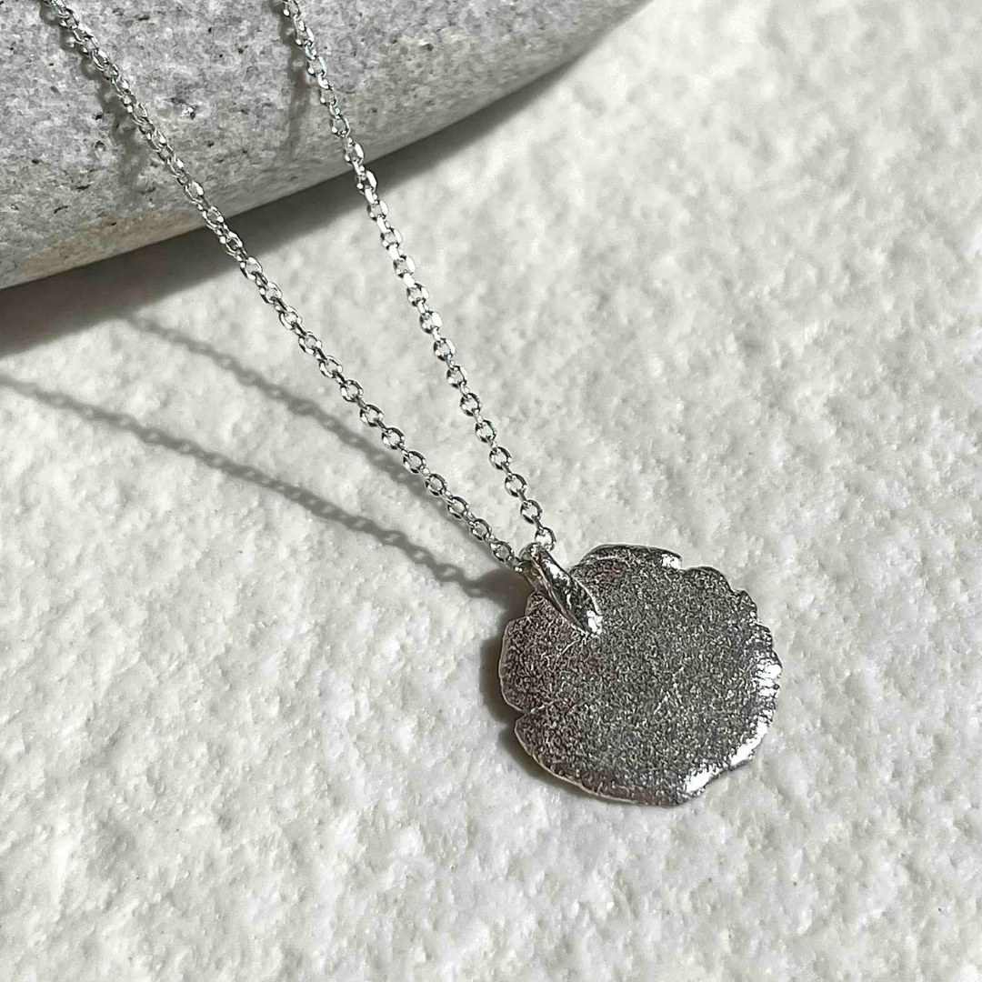 Silver Necklace "Small Fingerprint"