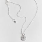 Silver Necklace "Baimė"