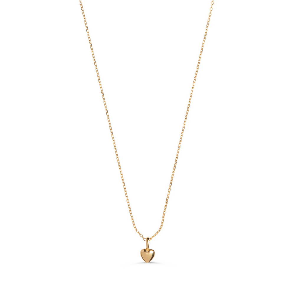 Gold Plated Silver Necklace "Amore"